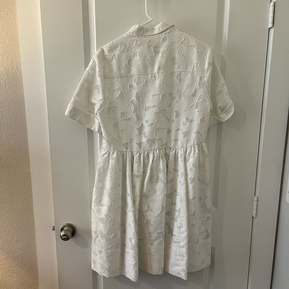 Kate Spade white swing dress size 8 - Picture 2 of 3